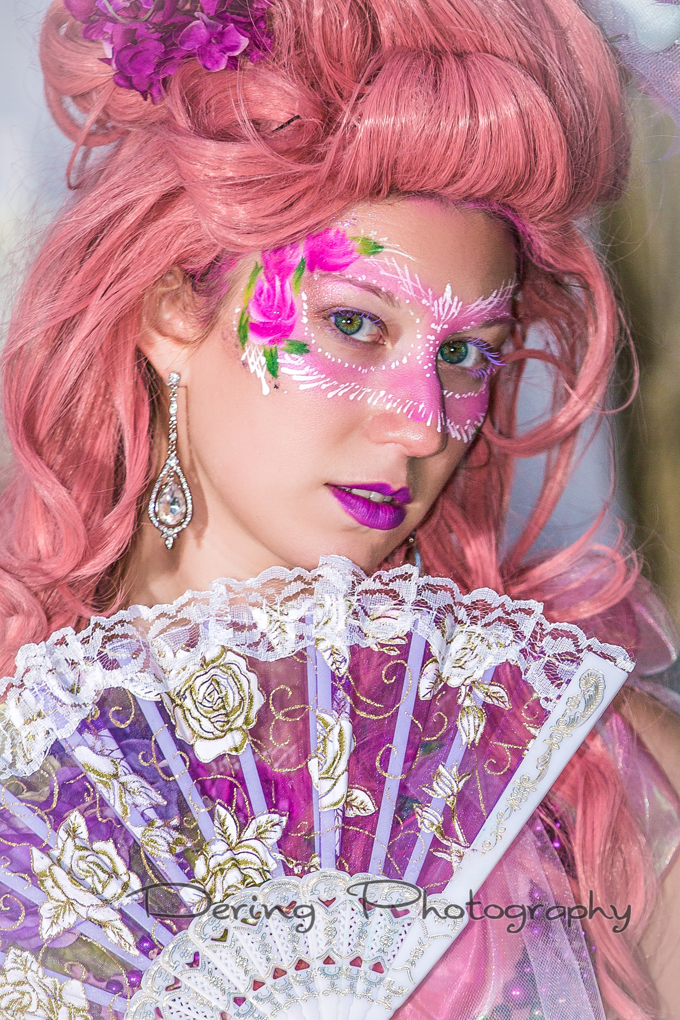 Marie Antoinette Themed session in Pink
